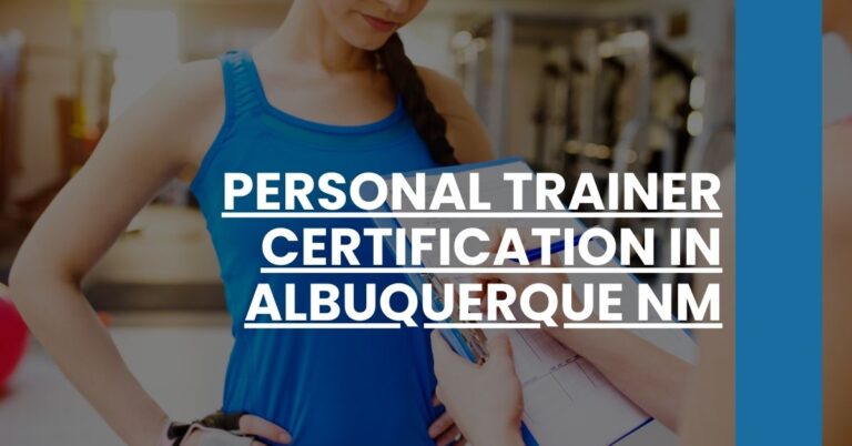 Personal Trainer Certification in Albuquerque NM Feature Image