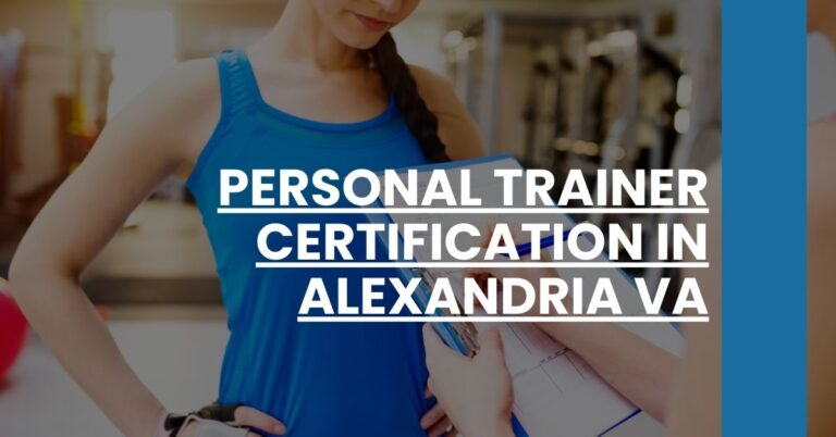 Personal Trainer Certification in Alexandria VA Feature Image