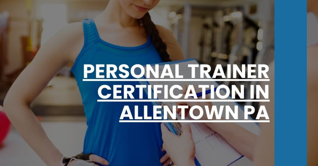 Personal Trainer Certification in Allentown PA Feature Image