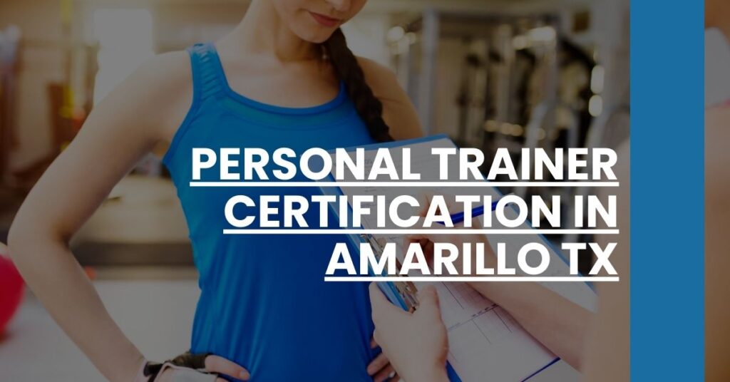 Personal Trainer Certification in Amarillo TX Feature Image