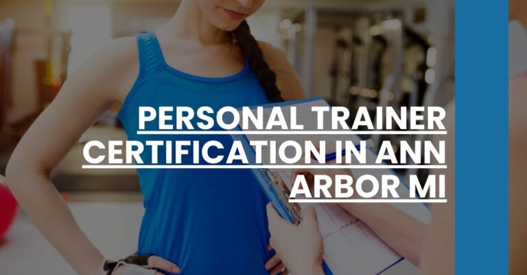 Personal Trainer Certification in Ann Arbor MI Feature Image