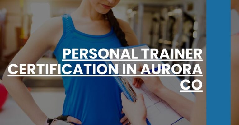 Personal Trainer Certification in Aurora CO Feature Image