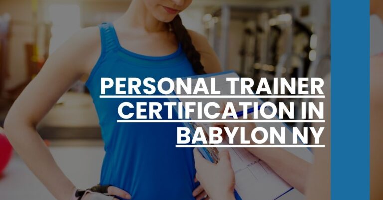 Personal Trainer Certification in Babylon NY Feature Image