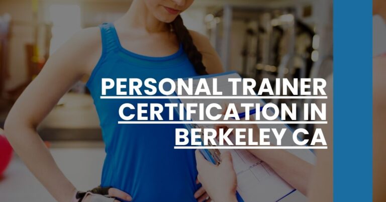 Personal Trainer Certification in Berkeley CA Feature Image