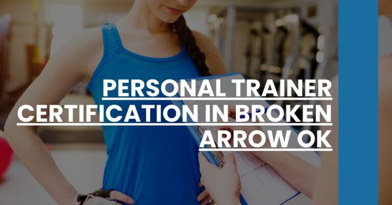 Personal Trainer Certification in Broken Arrow OK Feature Image