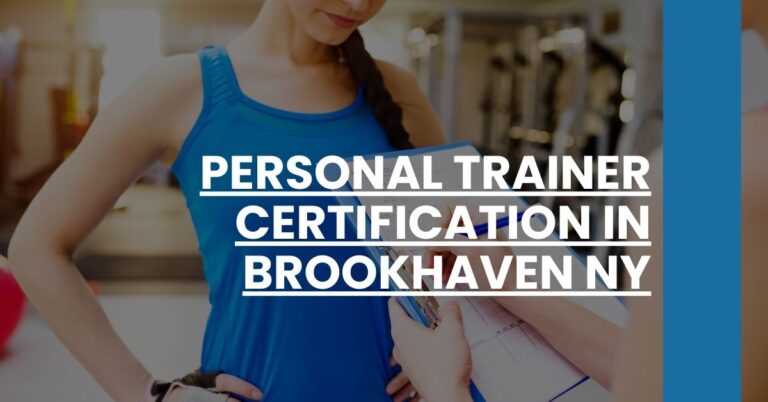 Personal Trainer Certification in Brookhaven NY Feature Image