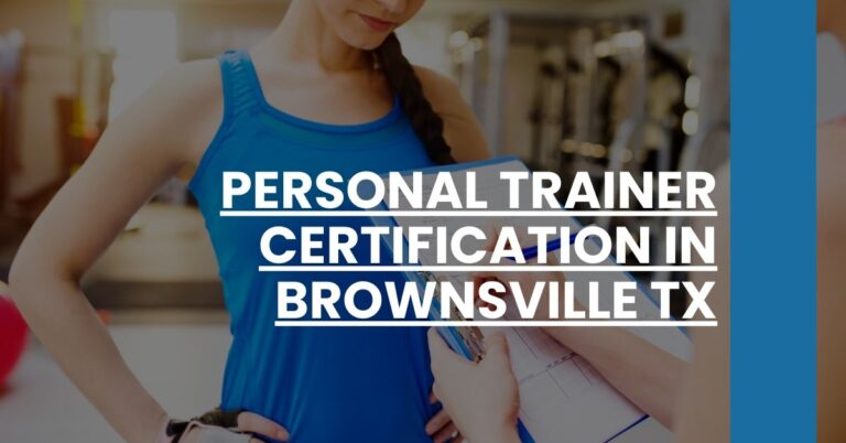 Personal Trainer Certification in Brownsville TX Feature Image