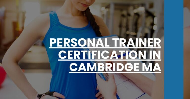 Personal Trainer Certification in Cambridge MA Feature Image