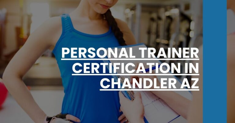 Personal Trainer Certification in Chandler AZ Feature Image