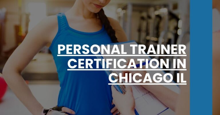 Personal Trainer Certification in Chicago IL Feature Image