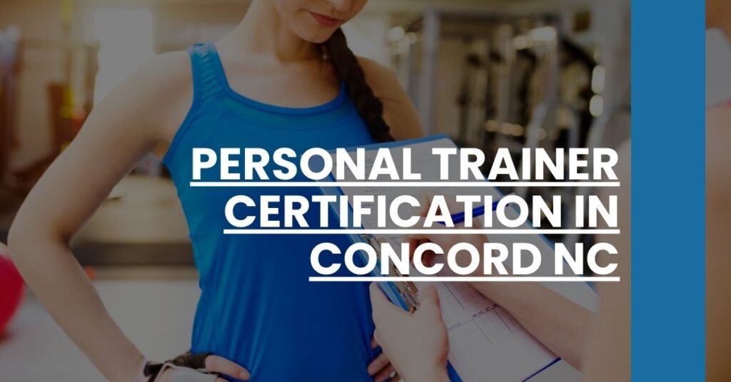 Personal Trainer Certification in Concord NC Feature Image