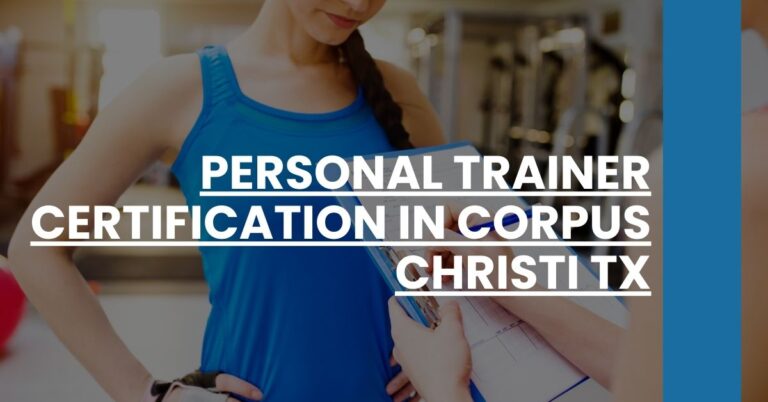 Personal Trainer Certification in Corpus Christi TX Feature Image