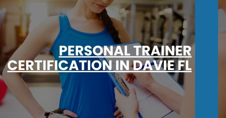 Personal Trainer Certification in Davie FL Feature Image