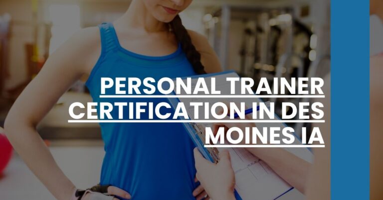 Personal Trainer Certification in Des Moines IA Feature Image