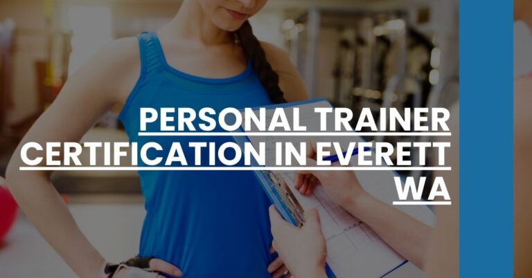 Personal Trainer Certification in Everett WA Feature Image