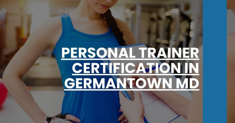 Personal Trainer Certification in Germantown MD Feature Image