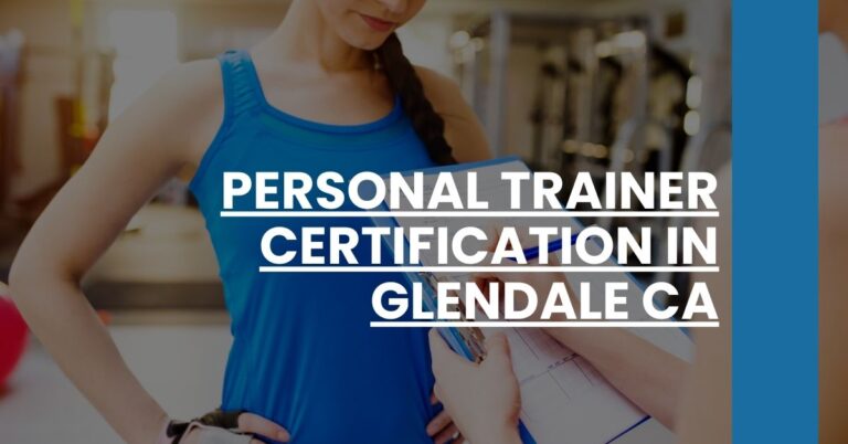 Personal Trainer Certification in Glendale CA Feature Image