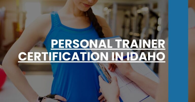 Personal Trainer Certification in Idaho Feature Image