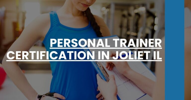 Personal Trainer Certification in Joliet IL Feature Image