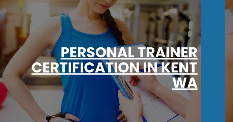 Personal Trainer Certification in Kent WA Feature Image