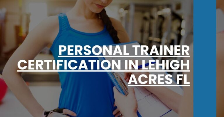 Personal Trainer Certification in Lehigh Acres FL Feature Image