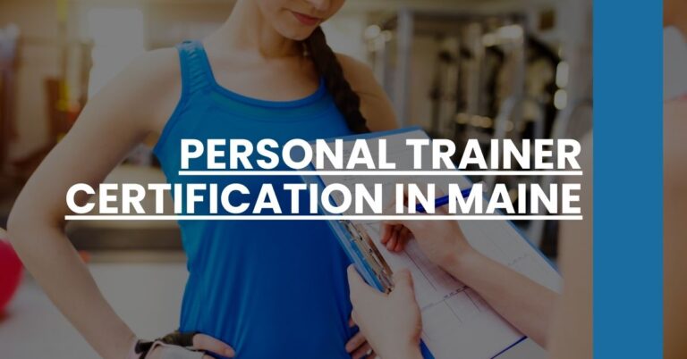 Personal Trainer Certification in Maine Feature Image