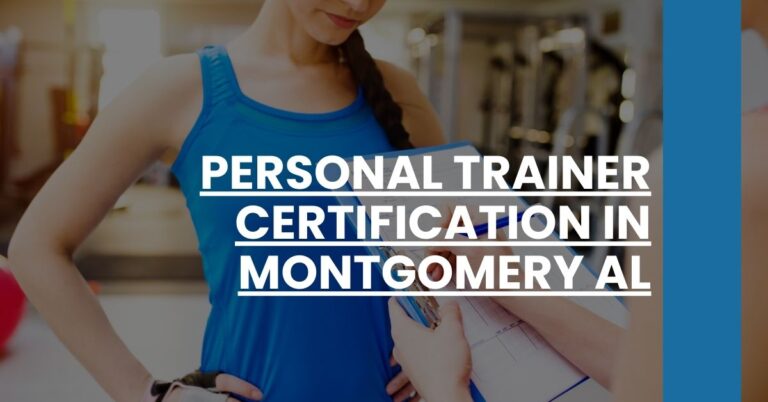 Personal Trainer Certification in Montgomery AL Feature Image