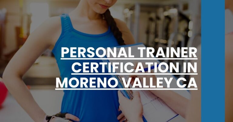 Personal Trainer Certification in Moreno Valley CA Feature Image