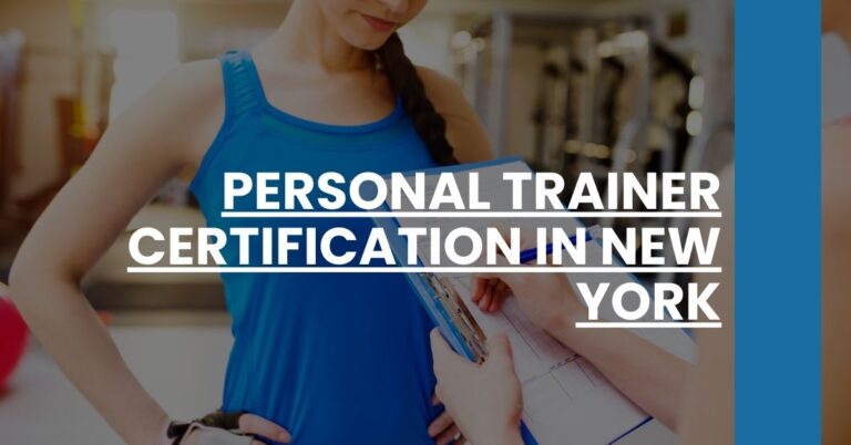 Personal Trainer Certification in New York Feature Image