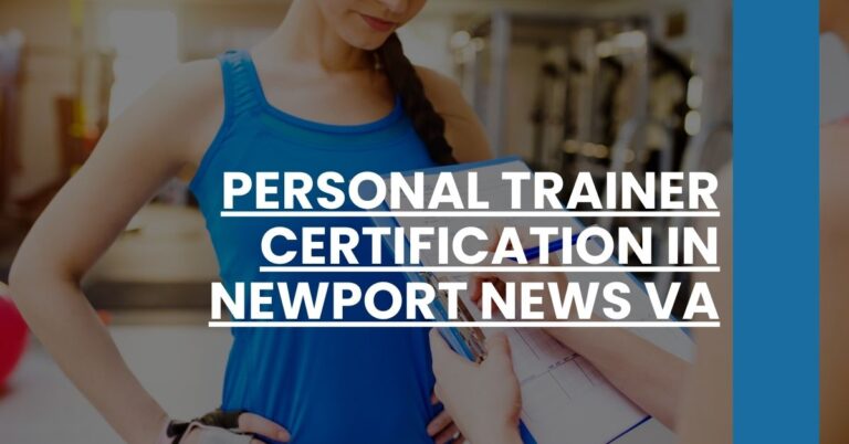 Personal Trainer Certification in Newport News VA Feature Image