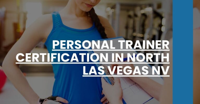 Personal Trainer Certification in North Las Vegas NV Feature Image