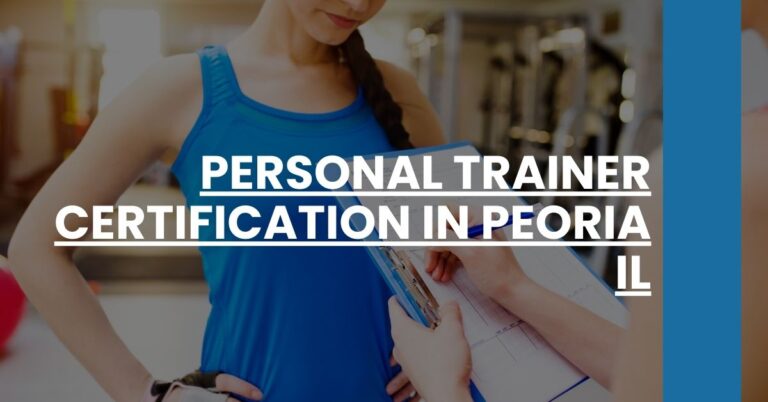 Personal Trainer Certification in Peoria IL Feature Image