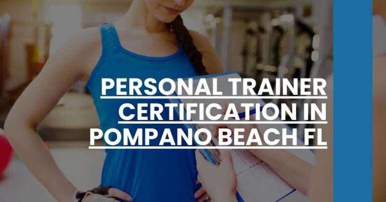 Personal Trainer Certification in Pompano Beach FL Feature Image