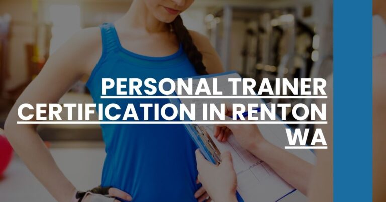 Personal Trainer Certification in Renton WA Feature Image