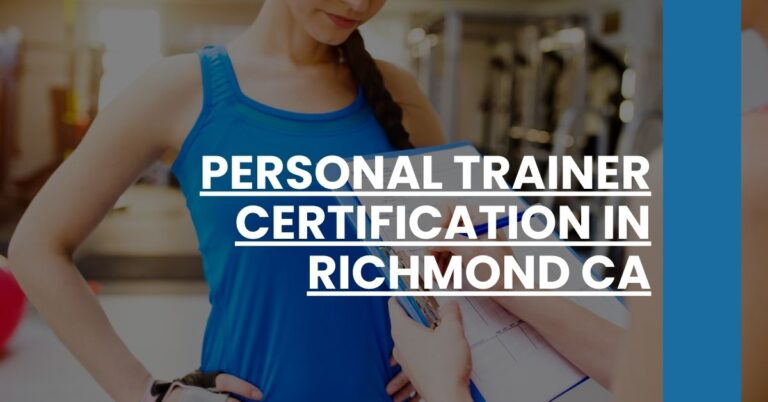 Personal Trainer Certification in Richmond CA Feature Image