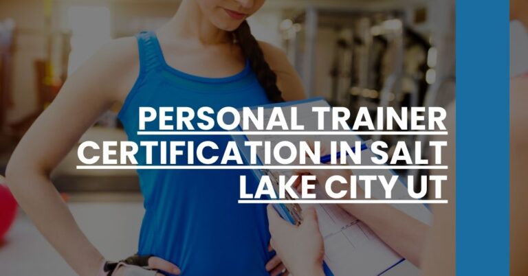 Personal Trainer Certification in Salt Lake City UT Feature Image