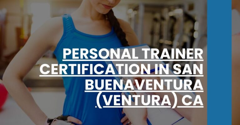 Personal Trainer Certification in San Buenaventura (Ventura) CA Feature Image