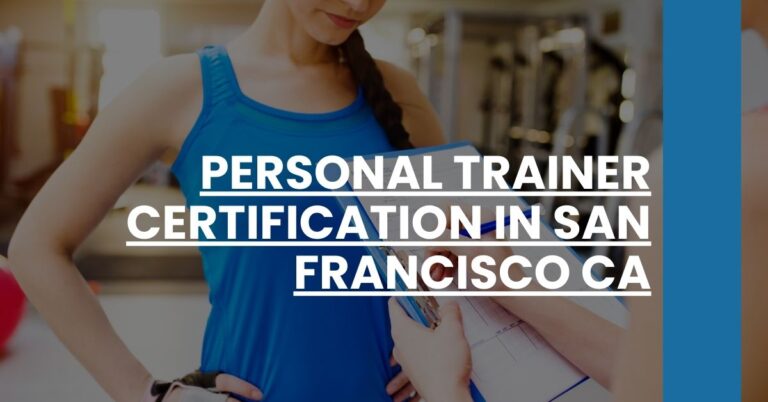 Personal Trainer Certification in San Francisco CA Feature Image