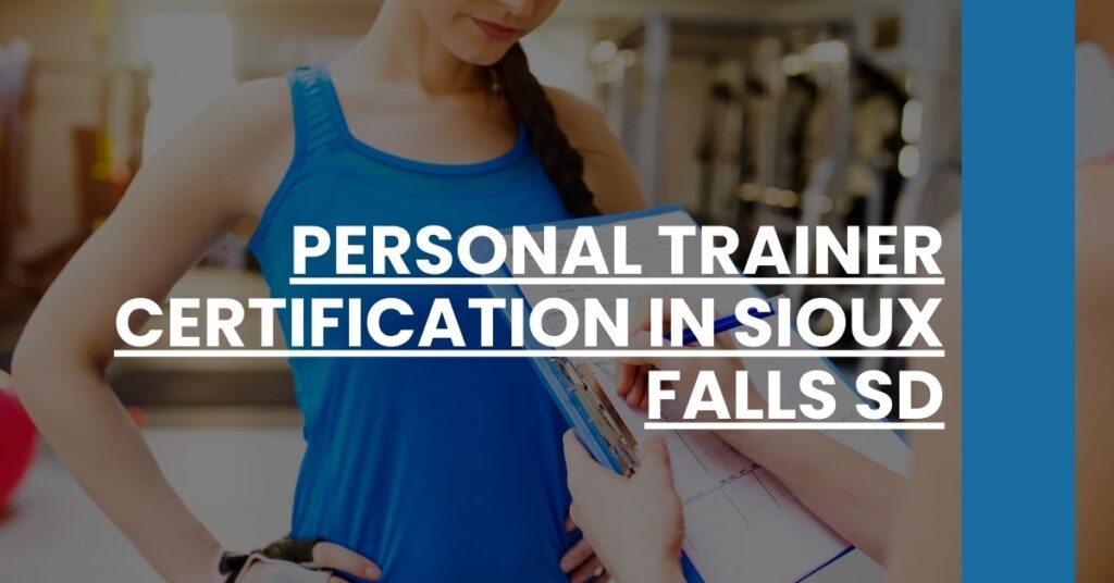 Personal Trainer Certification in Sioux Falls SD Feature Image