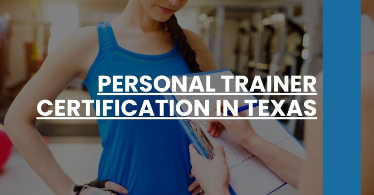 Personal Trainer Certification in Texas Feature Image