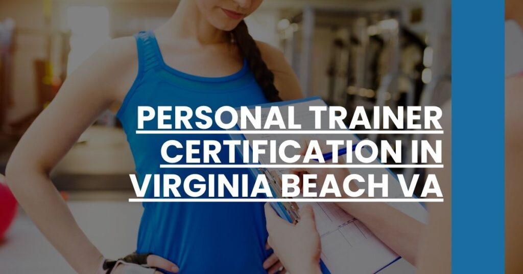 Personal Trainer Certification in Virginia Beach VA Feature Image