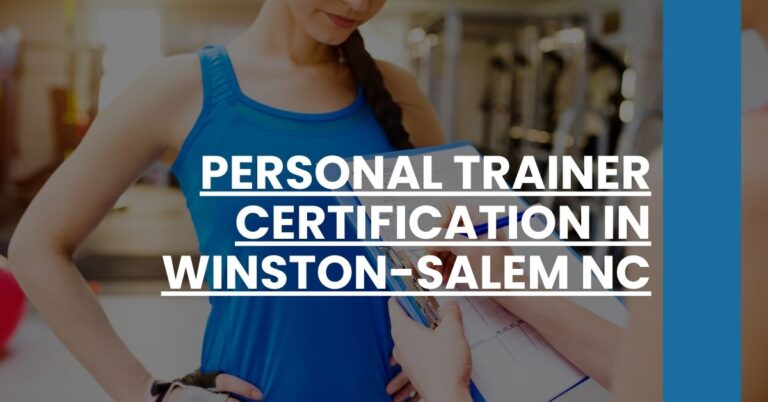 Personal Trainer Certification in Winston-Salem NC Feature Image