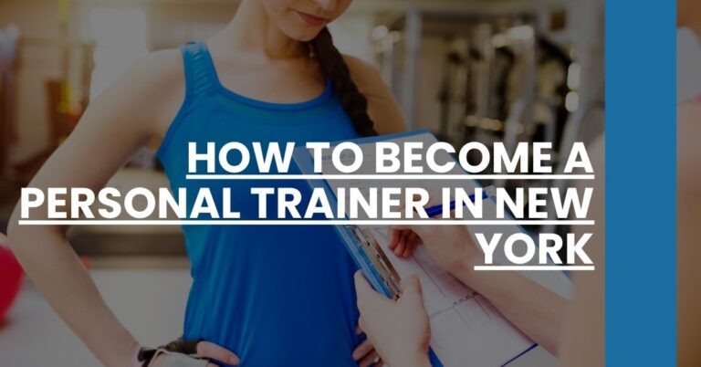 How to Become a Personal Trainer in New York Feature Image