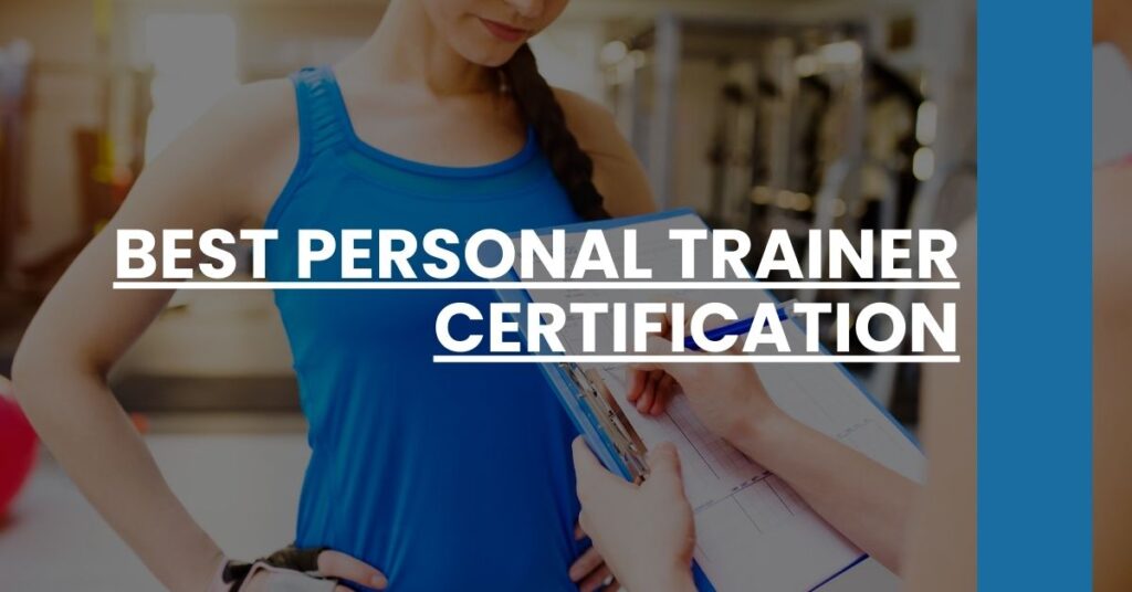 Best Personal Trainer Certification Feature Image