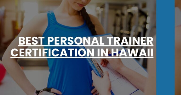 Best Personal Trainer Certification In Hawaii Feature Image