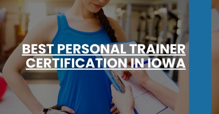 Best Personal Trainer Certification In Iowa Feature Image