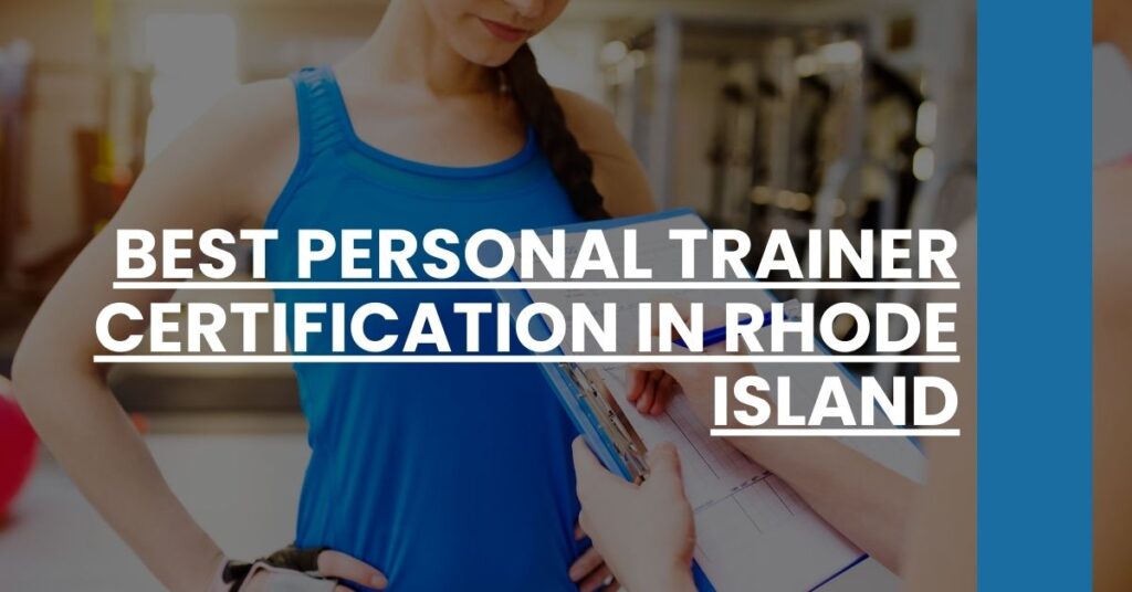 Best Personal Trainer Certification In Rhode Island Feature Image