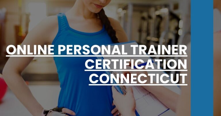 Online Personal Trainer Certification Connecticut Feature Image