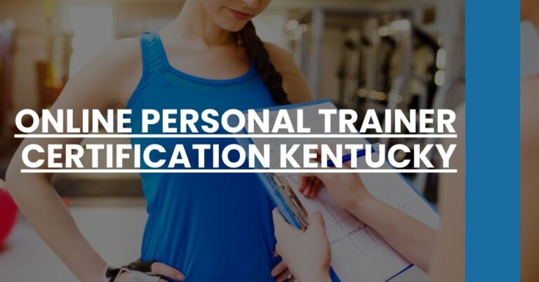 Online Personal Trainer Certification Kentucky Feature Image