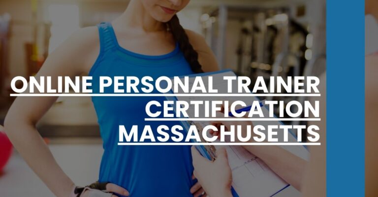 Online Personal Trainer Certification Massachusetts Feature Image